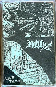 NOHZ - Live Tape (Cassette Tape) AnxietyRecords punk hardcorepunk blackmetal blackenedhardcore punkcassette metalcassette メタル