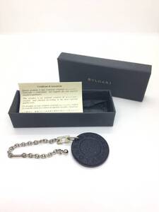 【1円】 BVLGARI ブルガリ レザーチャーム 付属品・箱付き