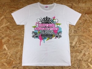 SMTOWN LIVE WORLD TOURⅢ TOKYO 半袖Tシャツ レディース 韓国 韓流 ライブツアー アイドル 少女時代 SHINEE グッズ 東京 白