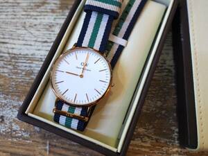 ◆Daniel Wellington ダニエルウェリントン 腕時計 クラシック 40mm メンズ ローズゴールド 0108DW ◆