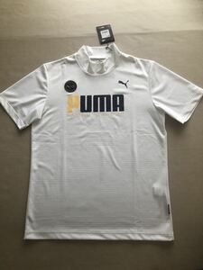 送料無料◆新品◆PUMA GOLF 半袖モックネックシャツ◆(L)◆539845-04◆プーマ ゴルフ