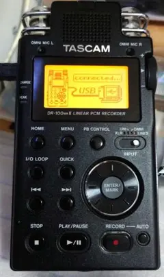 (美品)TASCAM タスカムリニアPCMレコーダー DR-100MKII