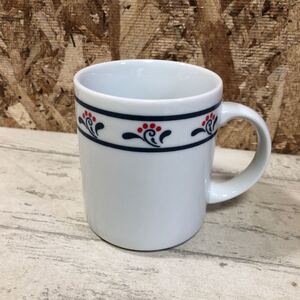 copco Country マグカップ　ホワイト　1982年　カップ　Fine Porcelain 食器　マグ　佐川急便対応のみ