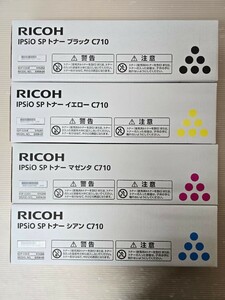 RICOH/ トナー/C710/ IPSiO SPトナー/４色４本セット/ブラック、 イエロー、 シアン、 マゼンタ