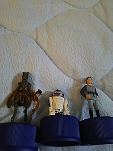 ペプシ スターウォーズ ボトルキャップ ポグルザレッサー ボバフェット R2-D2　！