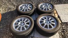 【中古】ホイール＋タイヤ 16インチ 4本セット205/55R16 91Q