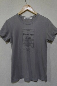 UNDERCOVER the openstrings Tee size 1 アンダーカバー Tシャツ ベージュ系 日本製