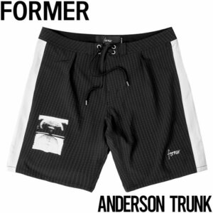 [クリックポスト対応] ストレッチショーツ ボードショーツ FORMER フォーマー ANDERSON TRUNK B023202C1　 30インチ