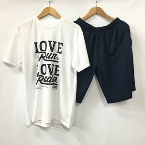 TEI 【中古美品】 ランニングウエア上下(Tシャツ＆ハーフパンツ) L トップス ボトムス〈130-240612-MA-1-TEI〉