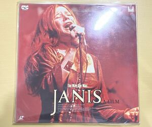 LD レーザーディスク JANIS the way she was Janis a film