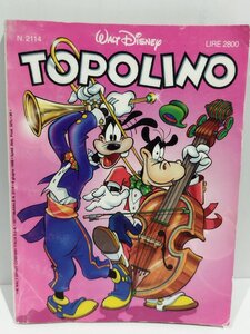 Walt Disney TOPOLINO イタリア語/ディズニー/マンガ/コミック【ac03d】