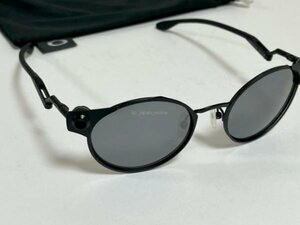 ■超美品■Oakley Deadbolt■OO6046-0350 134■オークリー デッドボルト スタンダードフィット サングラス プリズム■黒■国内正規品