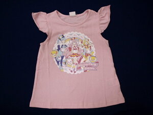 新品　TG9615-100　プリキュア　デリシャスパーティー　半袖Ｔシャツ　ピンク　レターパック発送（代引き不可）