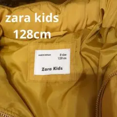 Zara Kids フード付きダウンコート 128cm