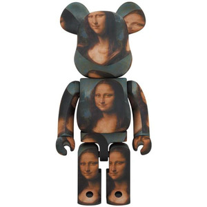 MEDICOM TOY BE@RBRICK LEONARD DE VINCI Mona Lisa 1000% メディコムトイ ベアブリック モナリザ 新品 輸送箱 未開封 即決時送料無料