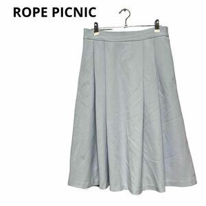 1円〜(b8)ROPE PICNIC ロペピクニック　スカート　40 ウエストゴム 大きいサイズ