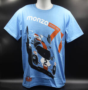 1971年 MONZA 1,000ｋｍ TRIBUTE Tシャツ（青）サイズ：S