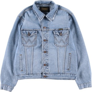 古着 ラングラー Wrangler AUTHENTIC WESTERN デニムジャケット Gジャン メンズL /eaa435079