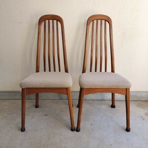 希少　vintage ベニーリンデン BENNY LINDEN ビンテージ チーク無垢材 ダイニングチェア デンマーク Dining Chair Denmark mid century