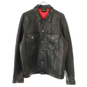 TENDERLOIN テンダーロイン T-OGL 3RD JKT レザートラッカージャケット ブラック IT2DQ69TOMC0