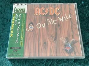 ★新品未開封★AC/DC★旧規格★フライ・オン・ザ・ウォール★日本盤★帯付★CD★FLY ON THE WALL★1997年発売/品番AMCY-3078★