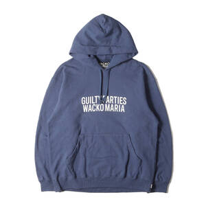 WACKO MARIA パーカー サイズ:XL 23AW ブランドロゴ ヘビーウェイト スウェットパーカー (HEAVY WEIGHT PULLOVER HOODED SWEAT SHIRT)