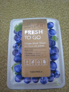 Grape Mask Sheet Pure Care TONYMOLY