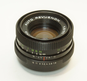 ドイツ製 AUTO REVUENON 1.8/50 MULTI COATING M42 265NB-736 ブラック 後期型 A/M切替レバー PENTACON