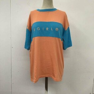 X-girl 1 エックスガール Tシャツ 半袖 05182310 クルーネック バイカラー T Shirt 10112033