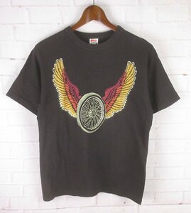 ST11035 FREEWHEELERS フリーホイーラーズ Tシャツ フライングホイール S 美品（クリックポスト可）