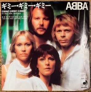 ●7inch.レコード//ギミー・ギミー・ギミー/ABBA/アバ/1979年//ぴったりジャストサイズ未使用外袋入り