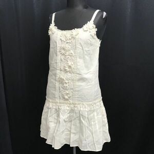 JILL STUART/ジルスチュアート★ペプラムレースキャミソール【XS/white/白】ノースリーブワンピース/花柄/Tops/Shirts◆BH690