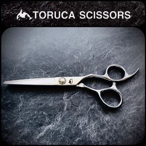 【新品未使用】TORUCA SCISSORS FD60 ストレートシザー【6.0inch】トルカシザー シザー/美容師/ハサミ/人気/安い/プロ用/トリミングシザー