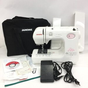 JANOME ジャノメ ミシン 662型 ケース・付属品付き 通電〇【DAAH9081】