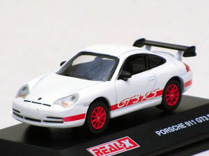 1/72ヨーデルREAL-Xポルシェ 911GT3 RS [996] 白/赤