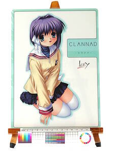 [Vintage][New]Dengeki-Hime CLANNAD(KEY) Original Sheet Series vol.4 HINOUE ITARU 電撃姫4付録下敷きクラナド[tag00Underlay]