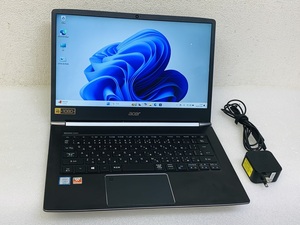 Acer Swift SF514-51 i7第7世代 インテル Core i7-7500U メモリ16GB m.2 SSD256GB 14 インチ エイサー ノートパソコン ACER LAPTOP