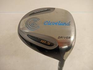 ★即決！★Cleveland/クリーブランド★メンズ右打ち用ドライバー/1番ウッド/1W★Cleveland TITANIUM★SR★10.5°★#61207MW_FOUN★