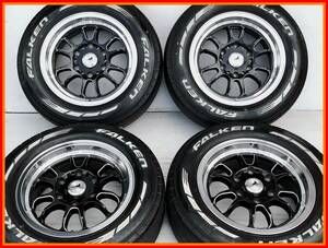 5ZIGEN PANTHERA MONOBLOCK VERSION M6 16インチ 6.5J インセット38 PCD139.7 6穴 FALKEN ホワイトレター 215/65R16 ハイエース