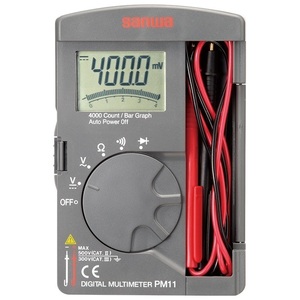 三和電気計器 PM-11 SANWA ポケット型デジタルマルチメータ JAN4981754021656 HAzaiko