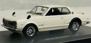 1/43 NISSAN SKYLINE 2000 GT-R スカイライン GT-R 白　KYOSHO 京商　ほぼ未使用　希少品　ケース入