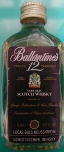 スコッチウイスキー　ミニボトル　「 Ballantine