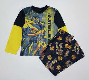 USA購入★★ トランスフォーマー 重ね着風 長袖 パジャマ サイズ6/7 120 未使用品 ★★ Transformers Boys Sleepwear