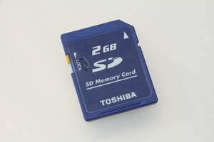 2GB SDカード　TOSHIBA