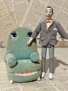 ☆1980年代/ピーウィーハーマン/フィギュアセット/即決ビンテージ/ポール・ルーベンス/Pee-wee/Action Figure(Pee-Wee & Chairry)