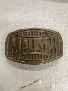 ビンテージ　バックル　buckle MAUSER ベルト アメリカ製