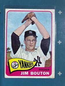 1965 Topps Baseball #30 Jim Bouton New York Yankees 1963 All Star Selection