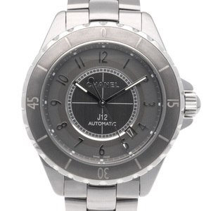 シャネル J12 腕時計 時計 チタン 自動巻き メンズ 1年保証 CHANEL 中古 美品