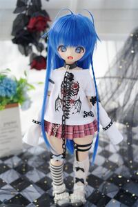 BJDドール用ウィッグ MDD/kumako/DDサイズ通用 全5色 8-9インチ 22-24cm 球体関節人形 doll