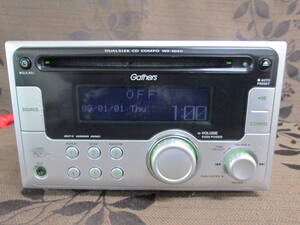 MP3/AUX＞＞ホンダ純正 Gathers CDデッキ 整備済 WX-104C＜＜ M2429